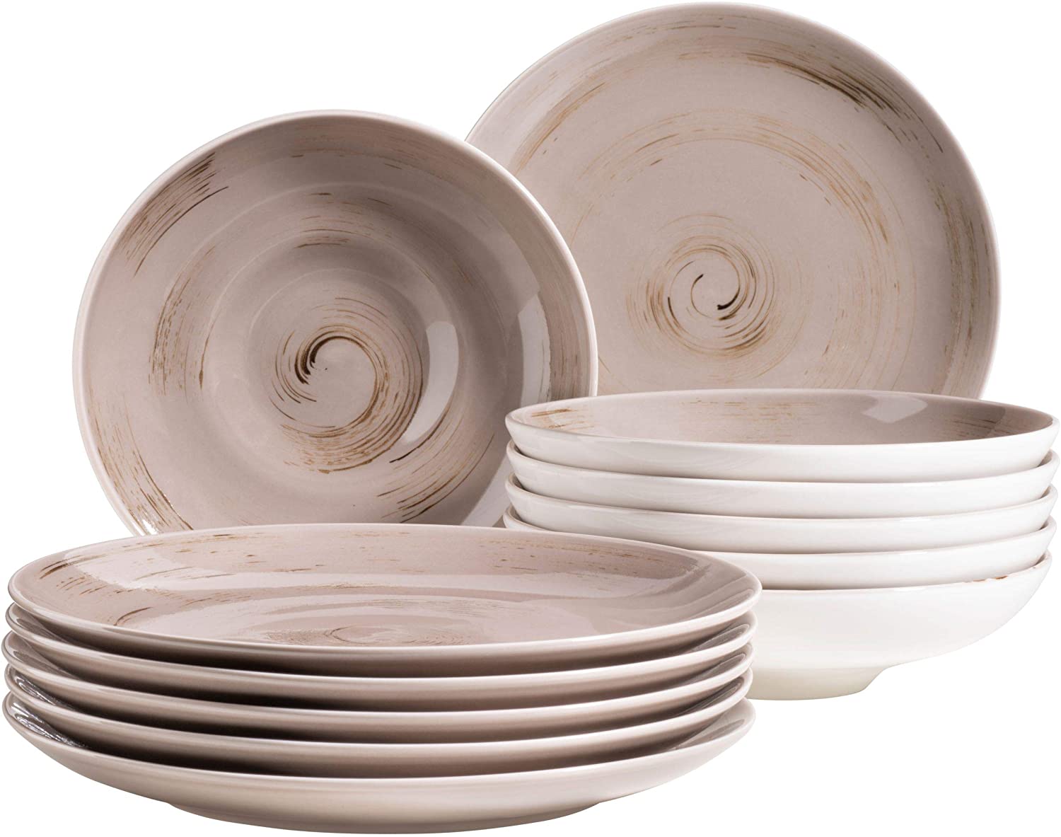 Maser Mäser Derby 931608 Premium Dinner Service For 6 People