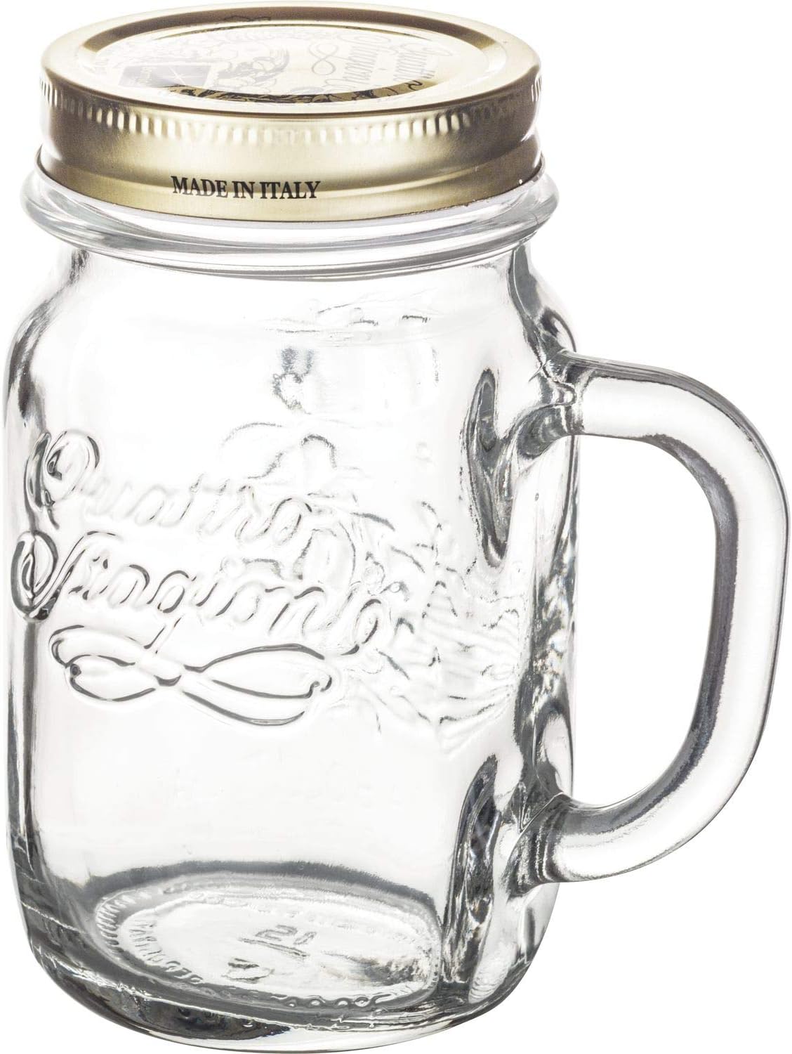 Bormioli Rocco 4 Stagioni 41.5 CL M. D. Quattro Stagi Glasses Transparent Glass 4 Unità (Confezione da 1)