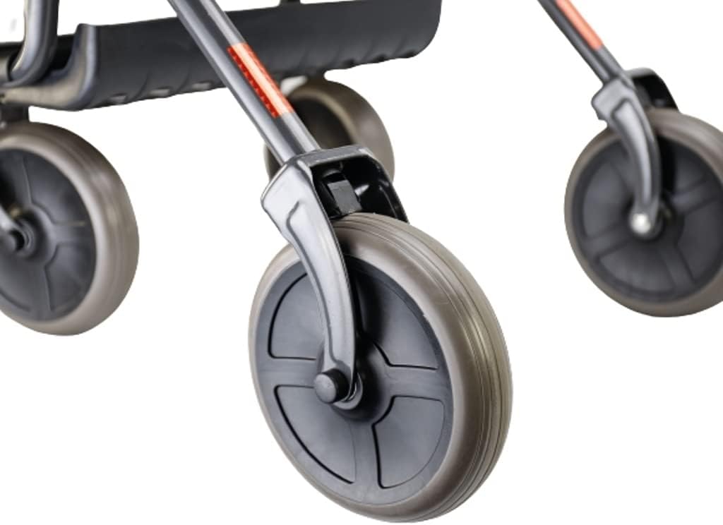 Stock-Fachmann Replacement Wheel for Actimo Basic Rollator Replacement Wheel for Rollator Accessories for Rollator