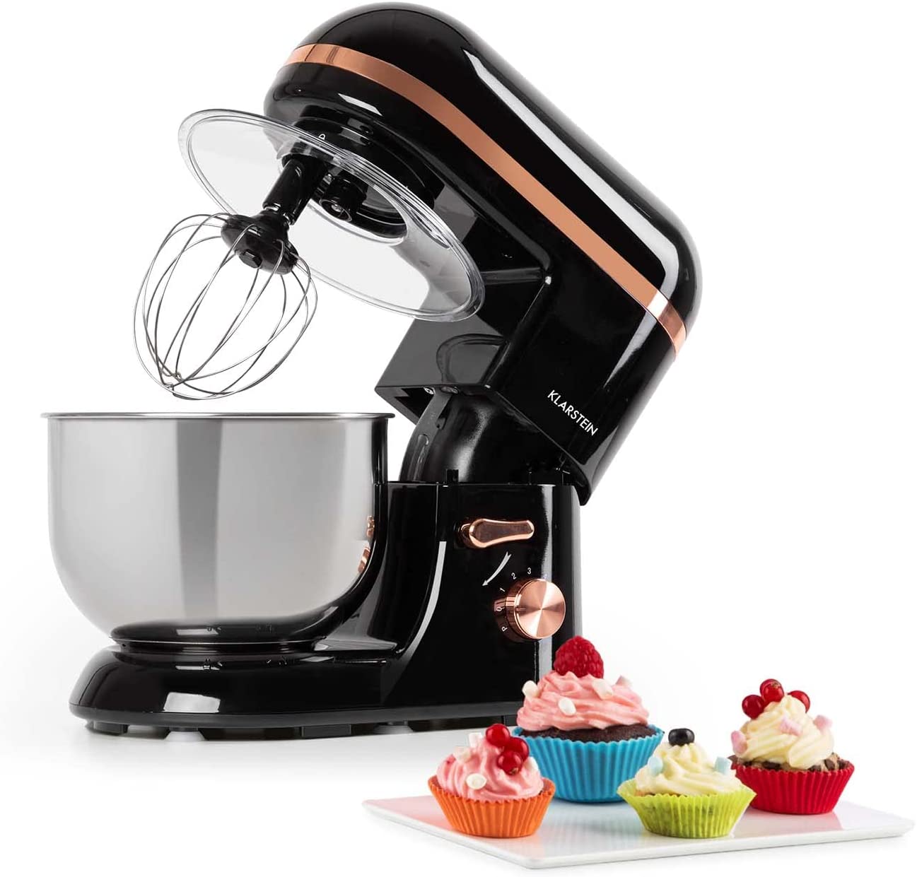 Klarstein Bella Elegance Food Processor Mixer, 1300 W / 1.7 HP in 6 Power L