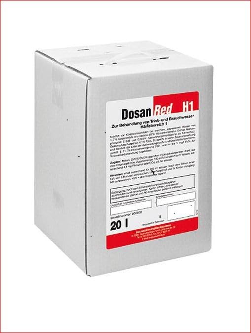 BWG Wasserchemie Dosan H1 20 kg Hardness Range 1 = 0-7°dH, Includes Sanvo Hygiene Glove 20 kg