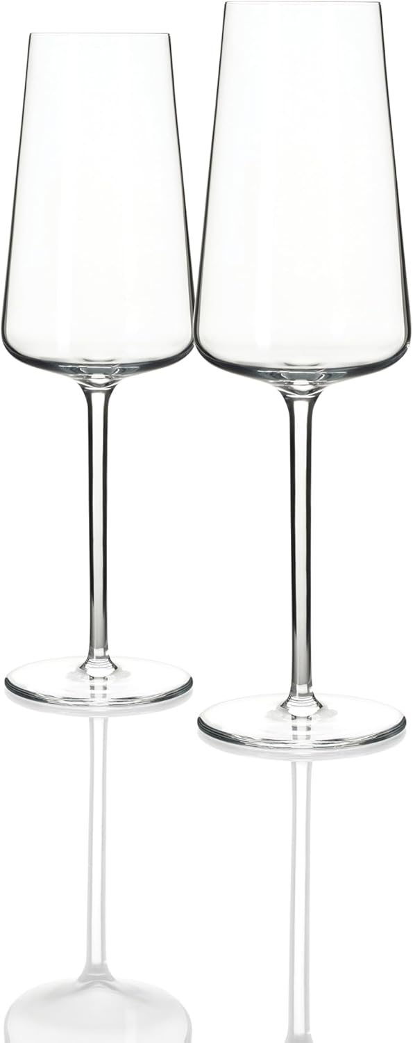 Schott Zwiesel Passionata Set of 2 Champagne Glasses 325 ml German Quality and Dishwasher Safe