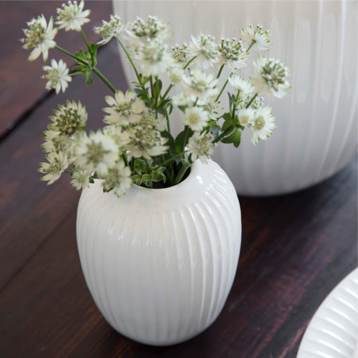Kohler Kähler Hammershøi Vase White H10Cm