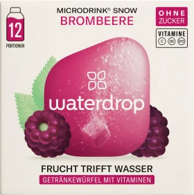Waterdrop Drink cubes Microdrink Blackberry (12 pieces), 25.2 g