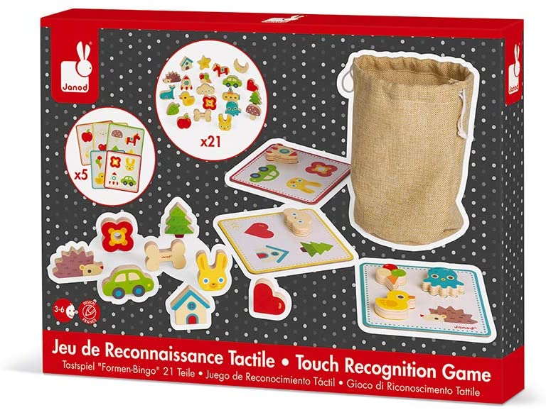 Juratoys Janod Memory Touch Touch Recognition Game