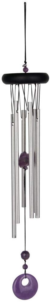 Woodstock Chimes Woodstock Chakra Collection Windchime, Amethyst