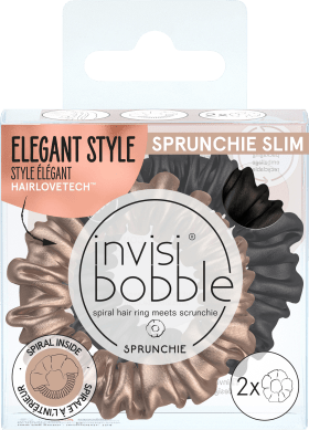 invisibobble Hair Tie Sprunchie Slim True Golden, 2 pcs