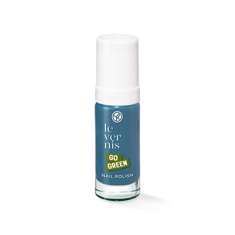 Yves Rocher Couleurs Nature Go Green 26 Blue Succent, Long-Lasting, Nourishing & Vegan, 1 x Bottle 5 ml, ‎26 succulent bleu
