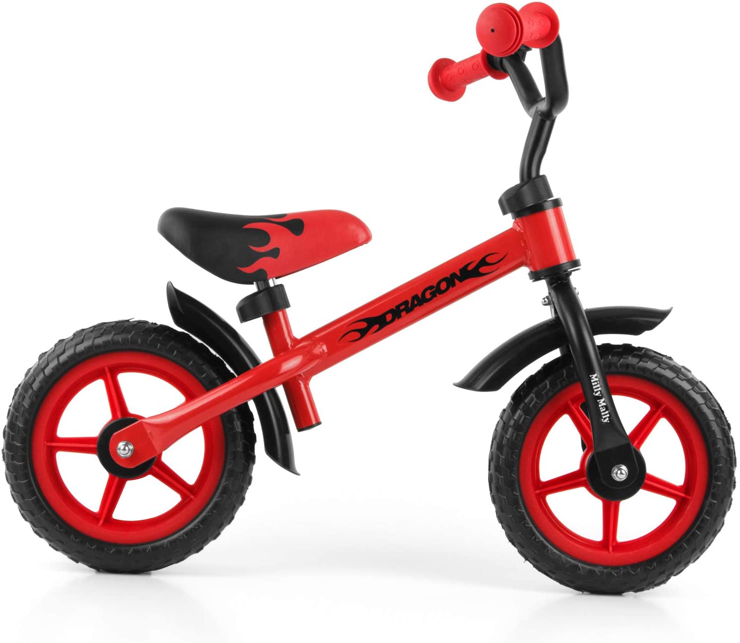 Milly Mally 4850 Childrens Balance Bike, Red