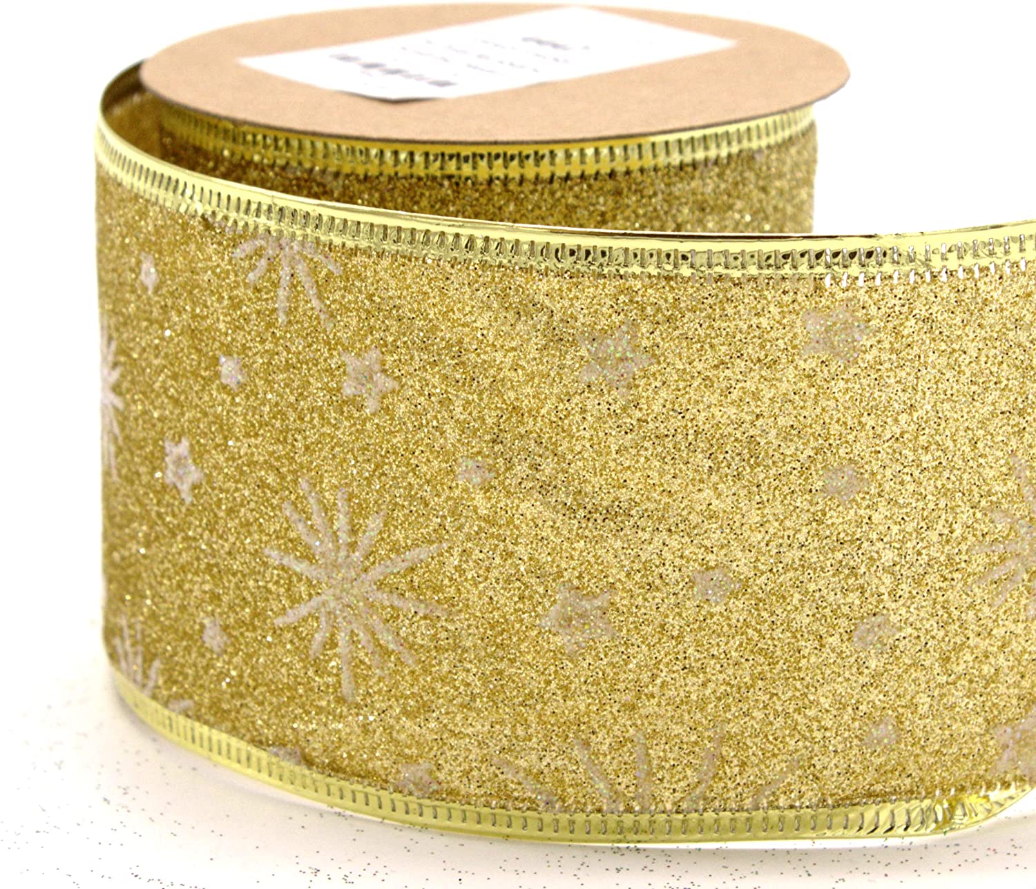DARO DEKO DARO Deco Fabric Ribbon 6.3 cm x 2.7 m in Gold or Black-Single or Set of 3