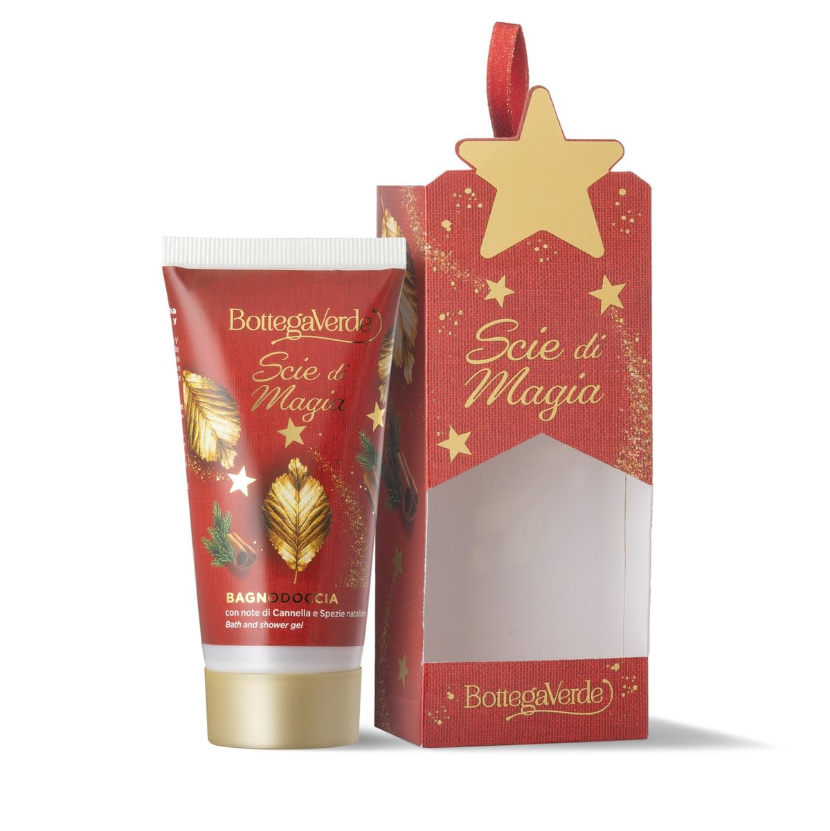 Bottega Verde - Magic Wands Shower Gel 50ml with Notes of Cinnamon and Christmas Spices