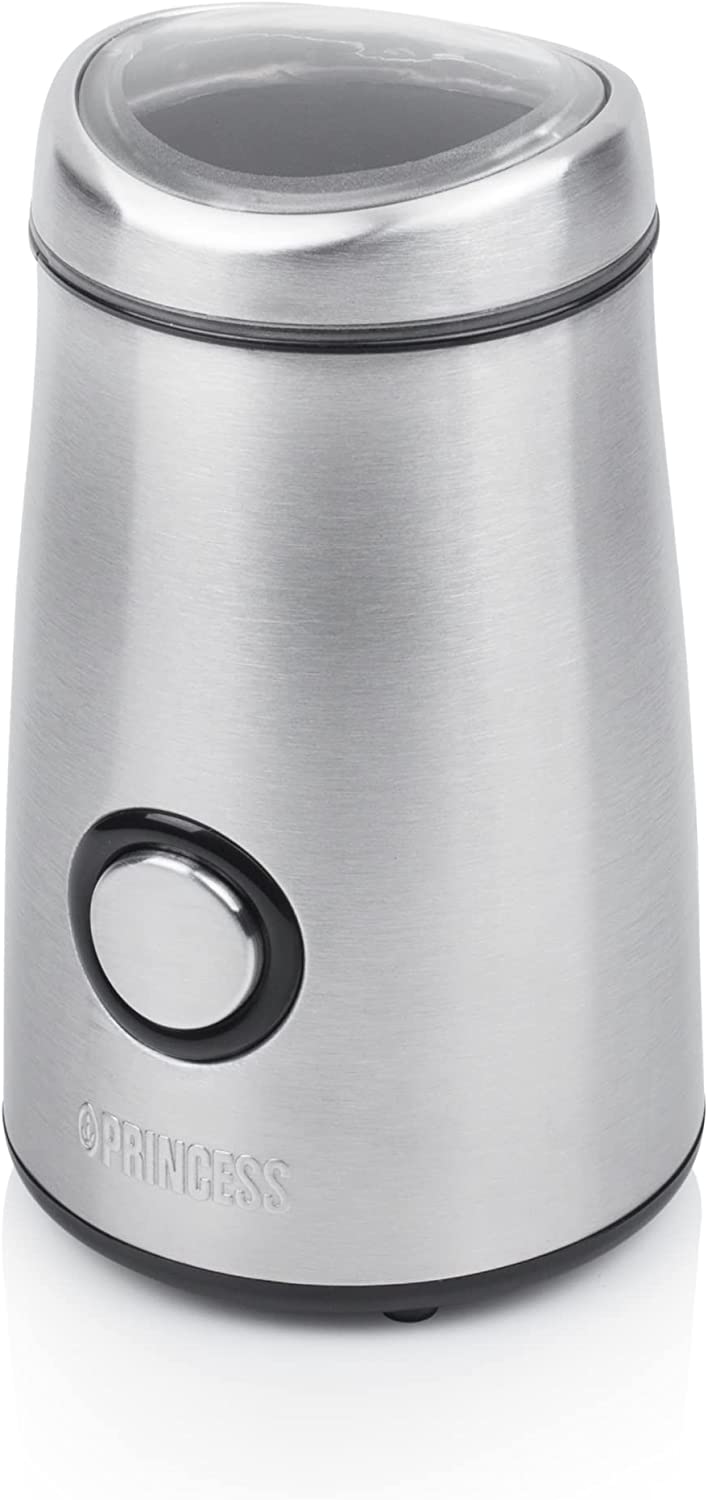 Princess 01.242196.01.001 Coffee Grinder Stainless Steel Silver