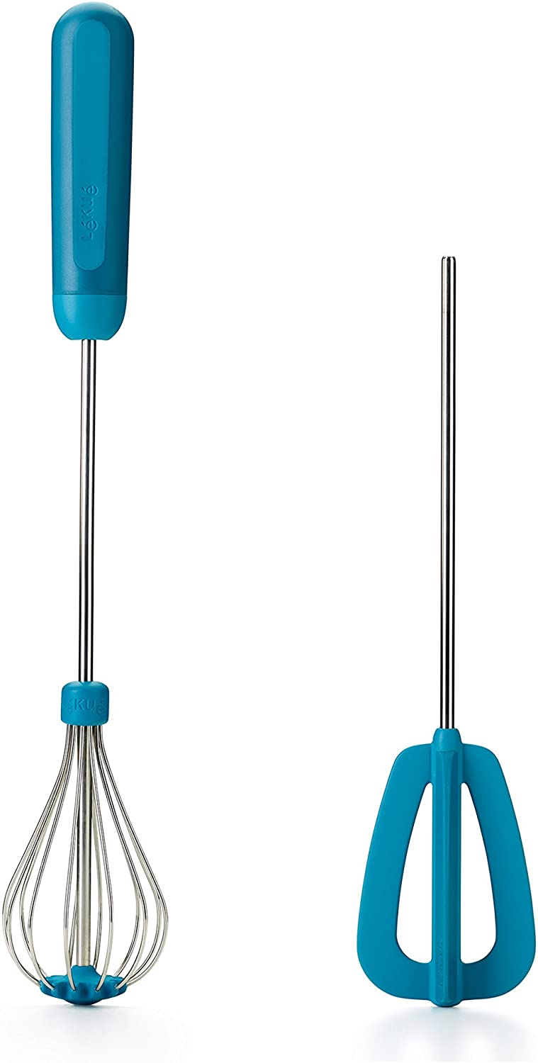 Lékué 0205900Z17U150 Set Magic Whisk Stainless Steel 33 x 5.5 x 6 cm Blue
