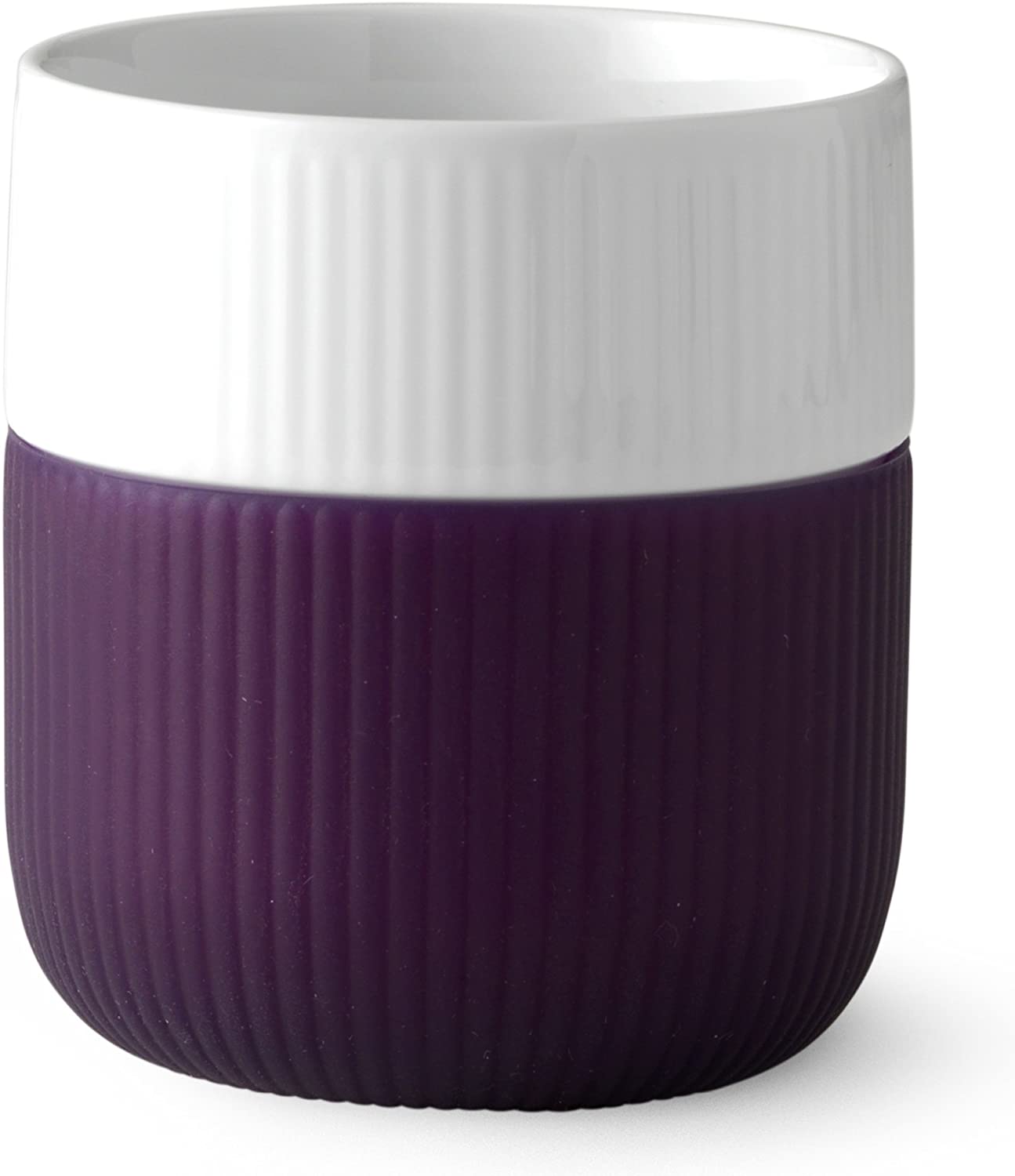 Royal Copenhagen Contrast Rib Cup – Aubergine 33 cl