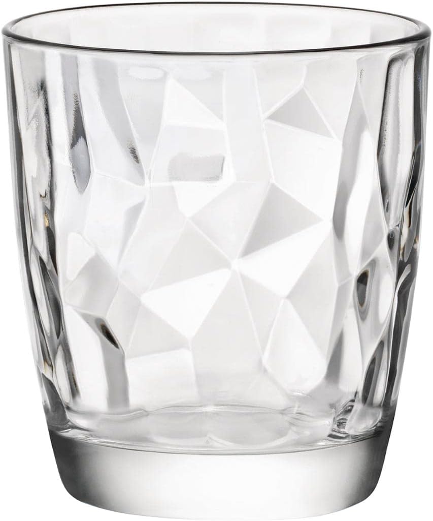 Bormioli Rocco Diamond Ocean Blue Long Drink Glasses 470ml Glass Set of 6 Blue, -, transparent