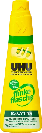 Uhu glue ReNature quick bottle, 100 g