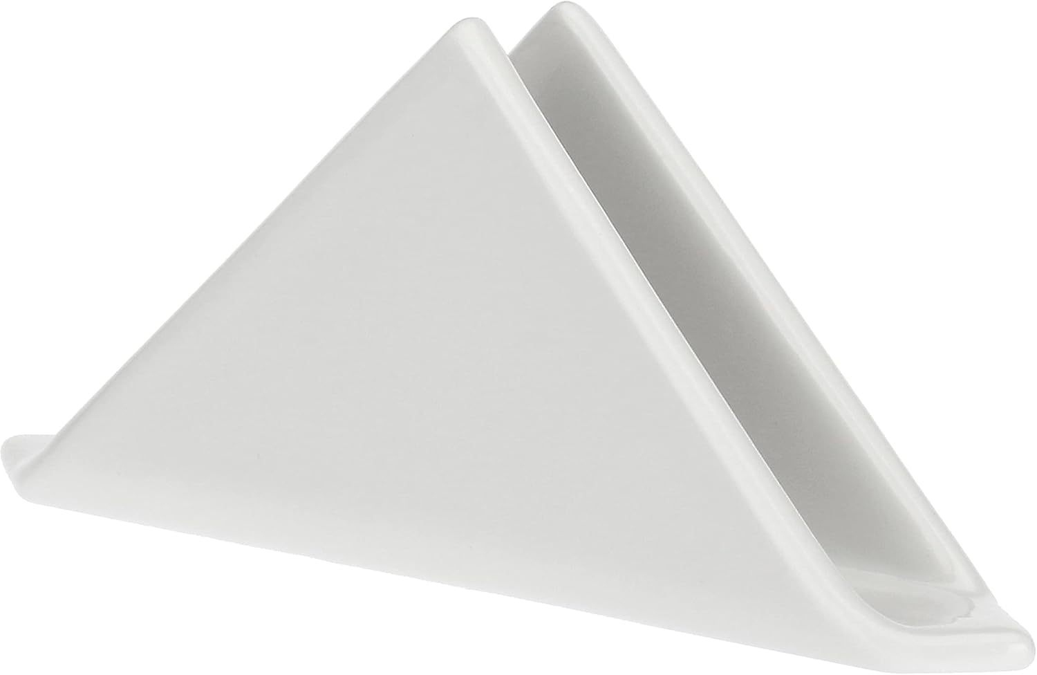 PORCELLANA Convivio Triangle Napkin Holder, Porcelain, Multi-Colour, 0.1 x 0.1 x 0.1 cm