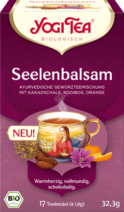 Yogi Tea Spiced tea \ "soul balm \" with cocoa shell, rooibos, orange (17 bags), 32.3 g