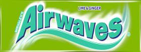 Airwaves Chewing gum, lime & ginger, 12 hours