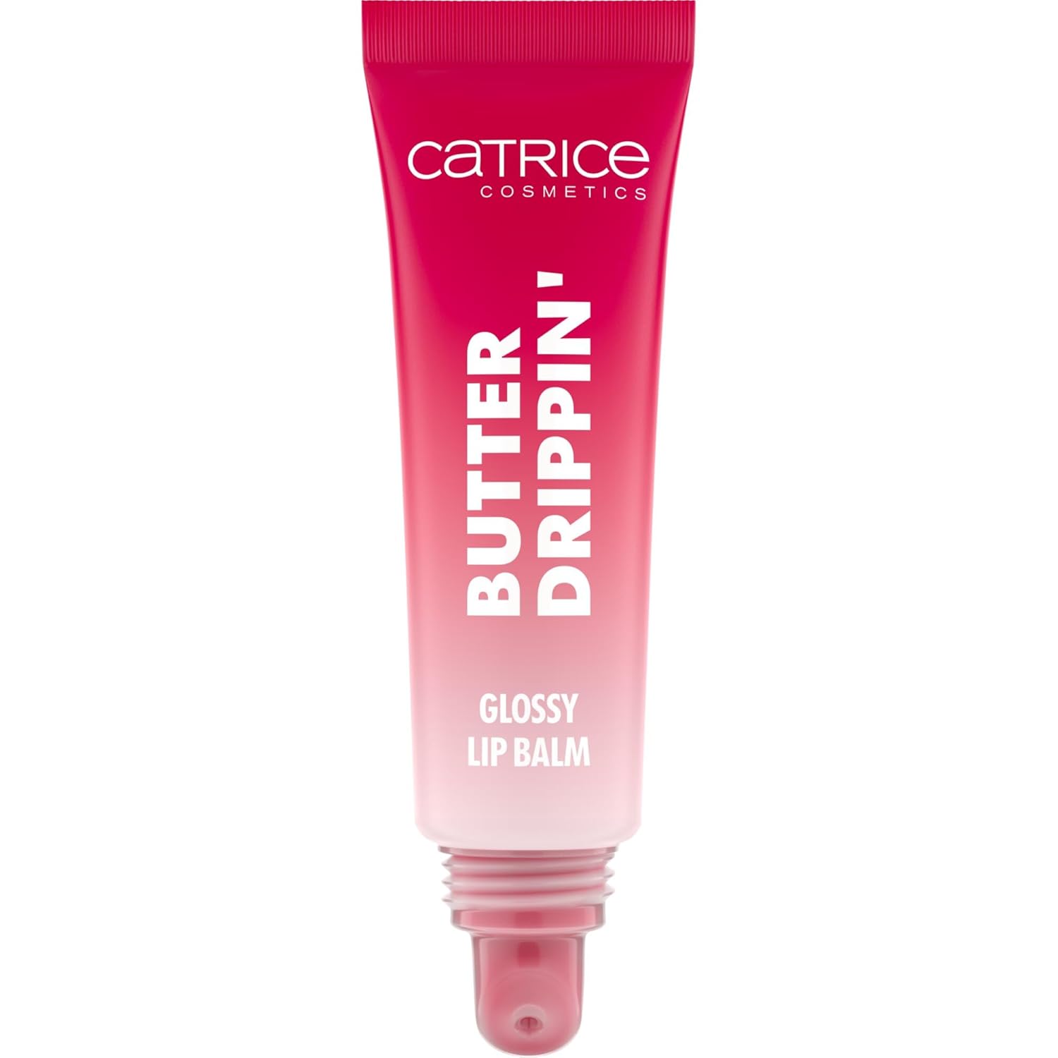 Catrice Butter Drippin\' Glossy Lip Balm, No. 050, Red, Moisturising, Nourishing, Glossy, Vegan, No Preservatives, No Parabens, No Microplastic Particles, Pack of 10 ml