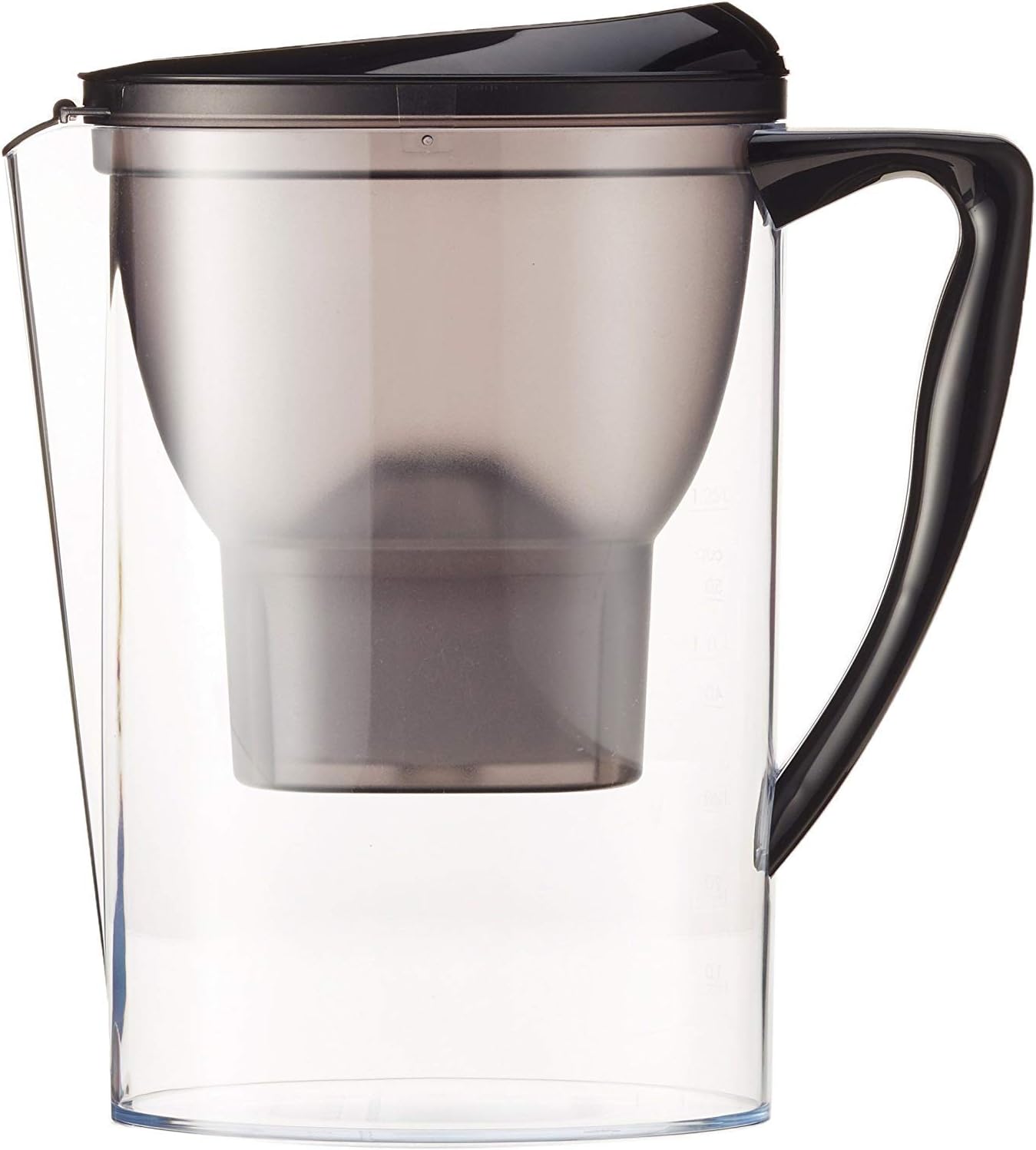 Amazon Basics Water Filter 2.3 Liters Black