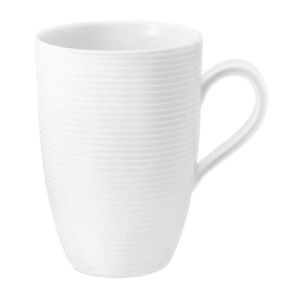 Seltmann Weiden Seltmann Beat Maxi Mug with Handle, White, 0.45 L, 1-Piece