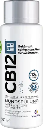 CB12 Mouthwash White, 500 ml