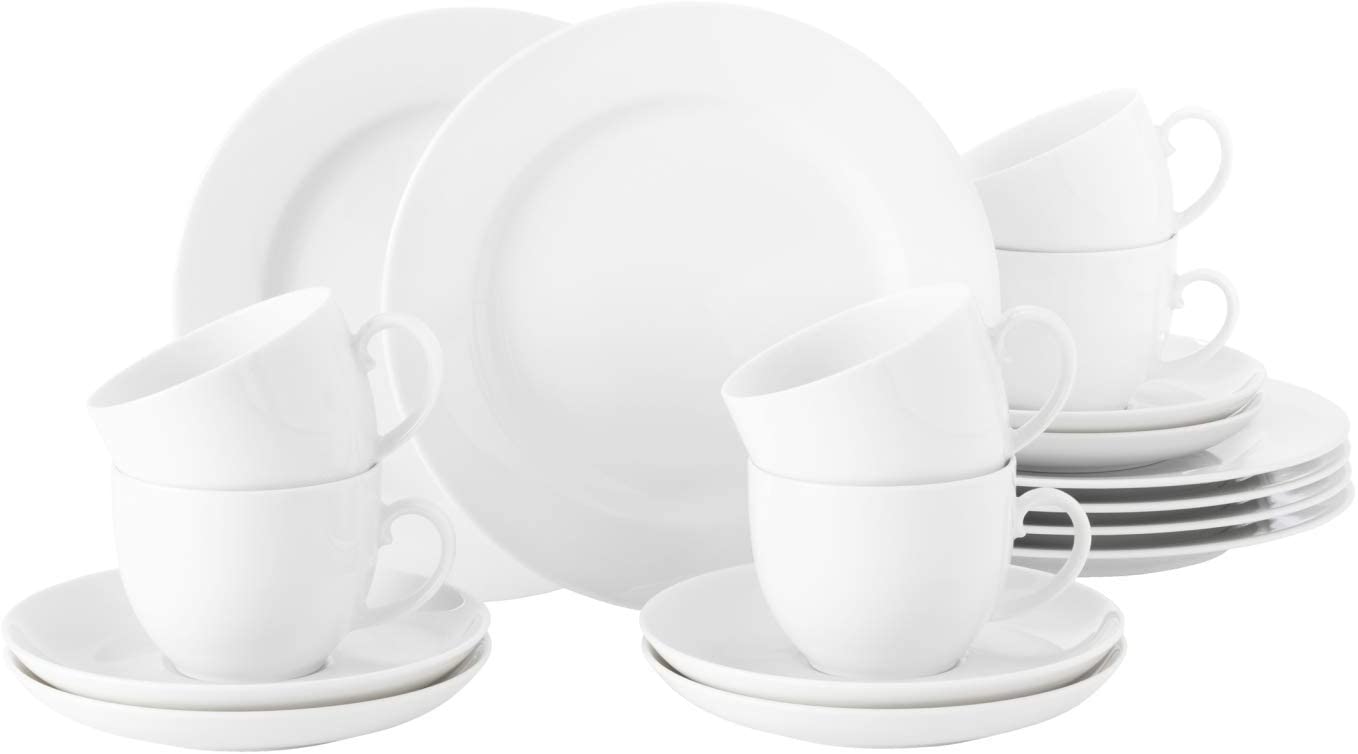 Seltmann GmbH Rondo / Liane White Coffee Service 18 Pieces