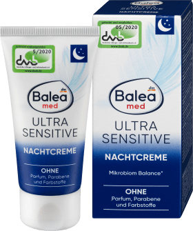 Balea MED Night cream ultra sensitive, 50 ml