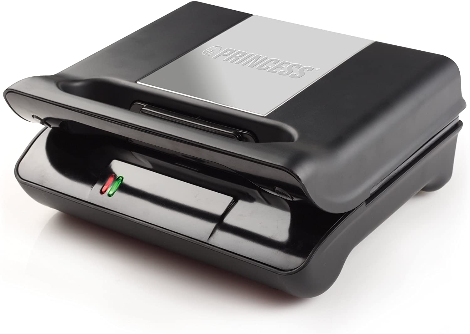 Princess Contact grill 117001, sandwich maker with removable grill plates, 700 Watt, 23 x 13 cm grill surface, 0.75 m cable length, non-stick coating
