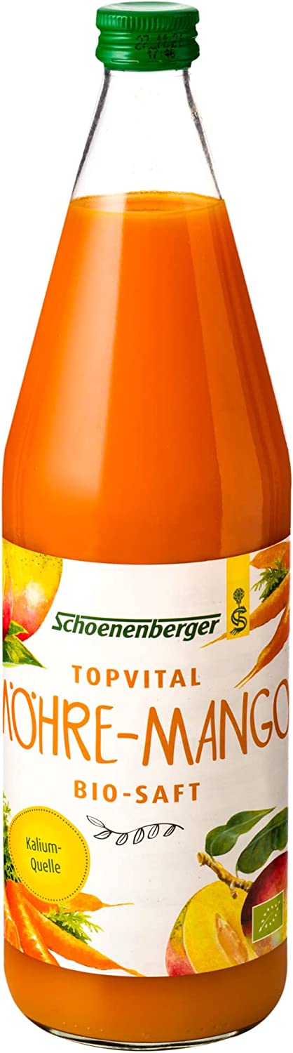 SALUS Pharma GmbH Top Italian Kurdrink Carrot Mango Organic Chocolate Enenberger 750 ml Juice