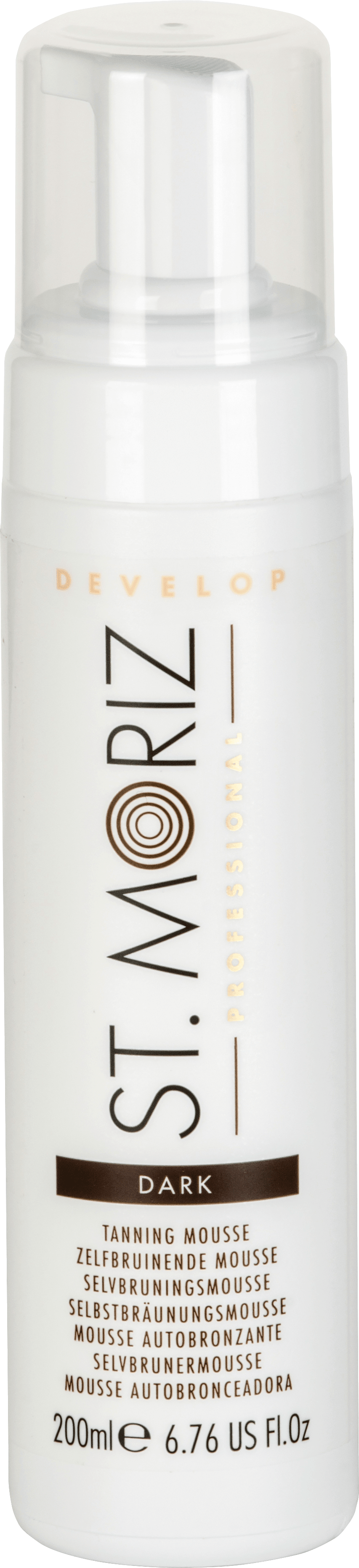St. Moriz Self-Tanning Mousse "Develop" Dark, 200 Ml