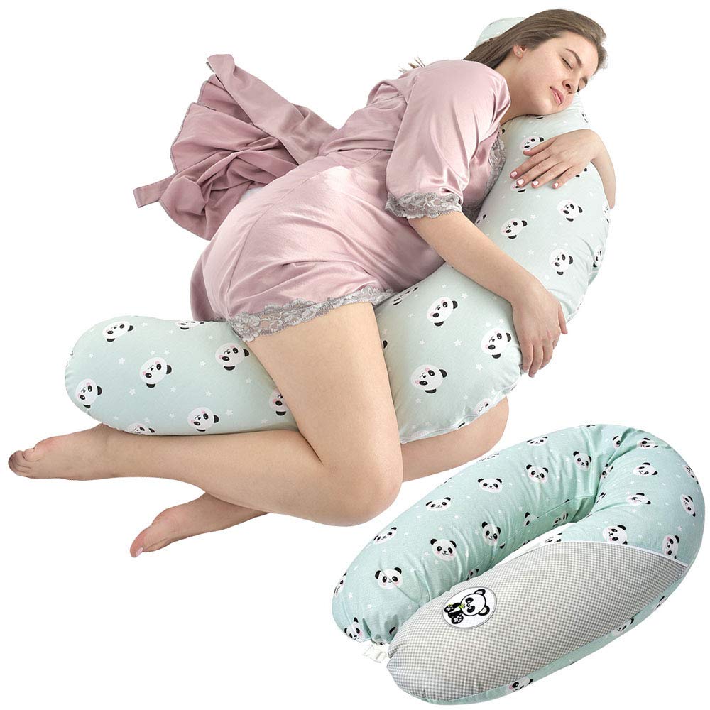 Sei Design Nursing Pillow Pregnancy Pillow With Zip Cover 190 X 30 Cm - 170