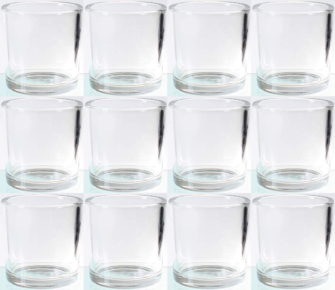 Novaliv Tea Light Glasses - Rounded Square Version