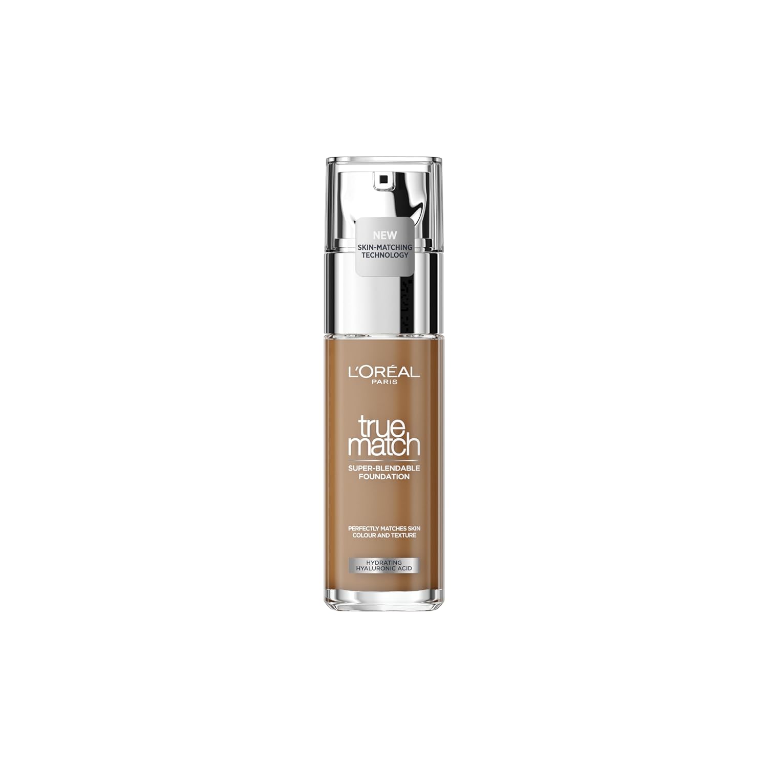 L'Oréal Paris L \ 'ORAL Paris True Match Liquid Foundation Skin Care With Hyaluronic Acid SPF 17 Available in 40 Shades 8.5W Toffee 30ml