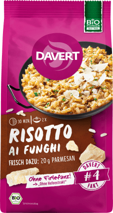 Davert Risotto ai funghi, 170 g