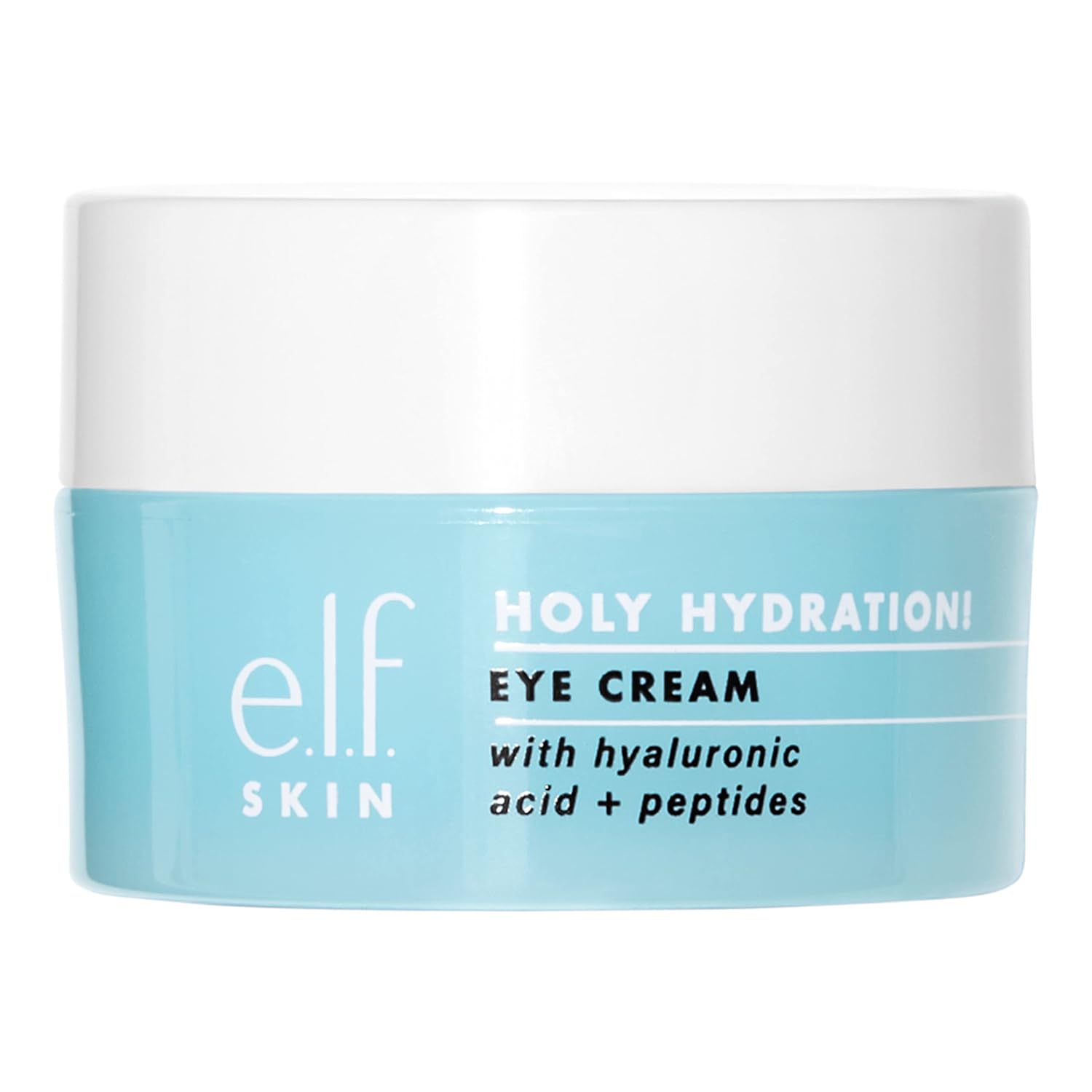 e.l.f. e.l.f. eleven. Skin Holy Hydation! Eye Cream, Cream to Minimise Dark Circles, with Hyaluronic Acid and Peptides, Vegan & Cruethy Free, 15 g