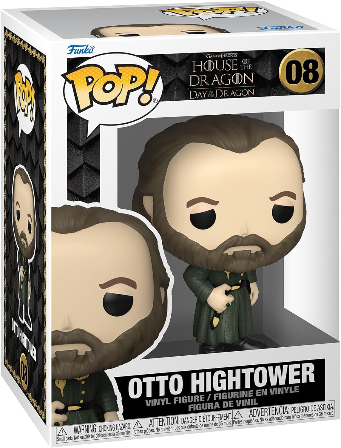 Funko Pop! TV: HotD - Ser Otto Hightower Hightower - House of The Dragon - Vinyl Collectible Figure - Gift Idea - Official Merchandise - Toys For Children and Adults - TV Fans