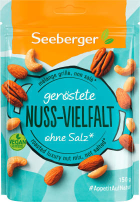 Seeberger Nut mixture, nut variety, roasted, 150 g