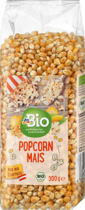 dmBio Grain, popcorn corn, 500 g