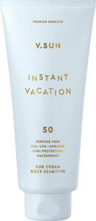 V.SUN Sonnenmilch sensitiv \"instant vacation\", LSF 50, 200 ml