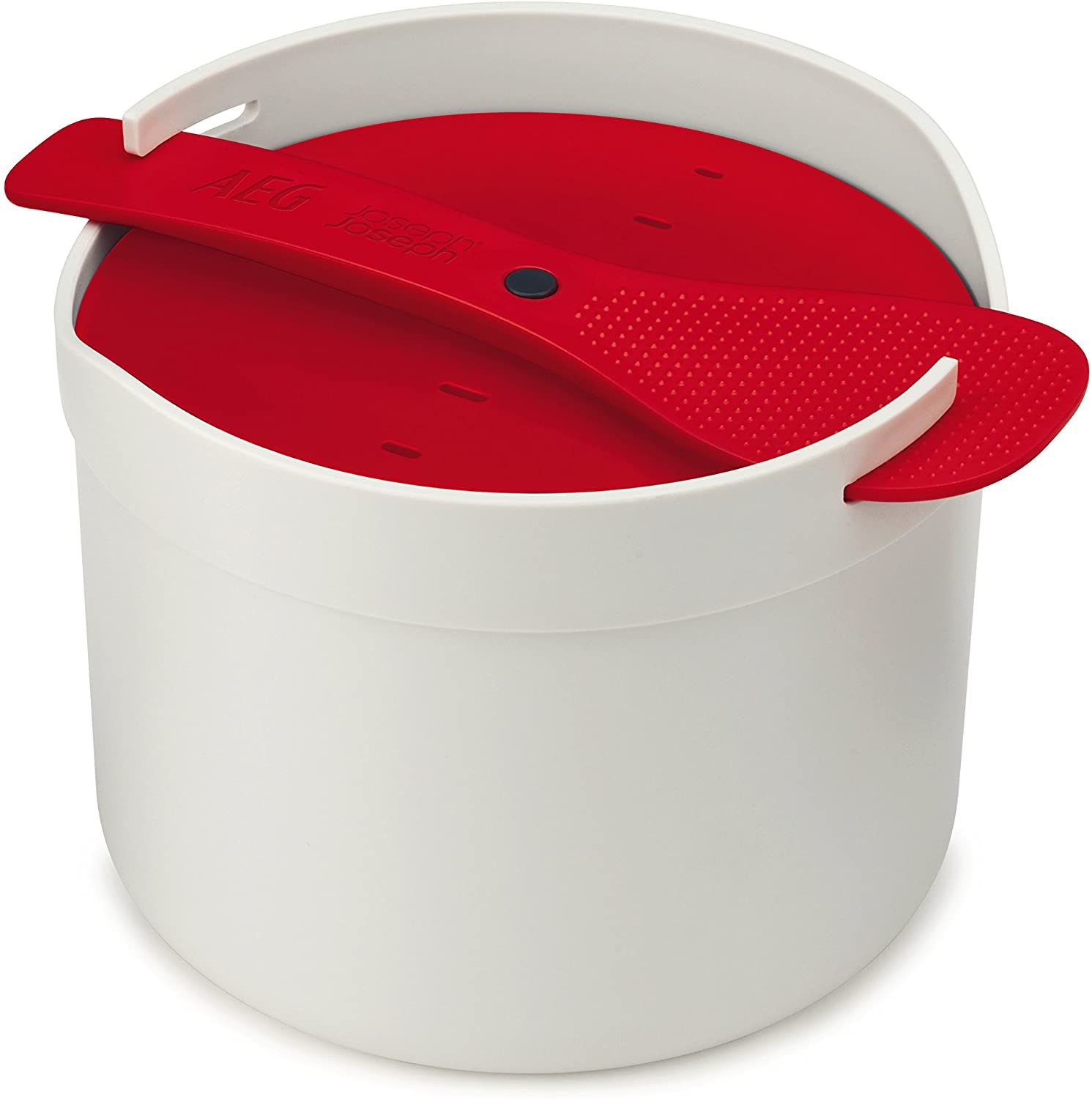 Aeg 9029797280 Rice Cooker for Microwave Cooking Function/Hand Strap