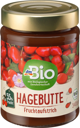 dmBio Rosehip fruit spread 55%, 340 g