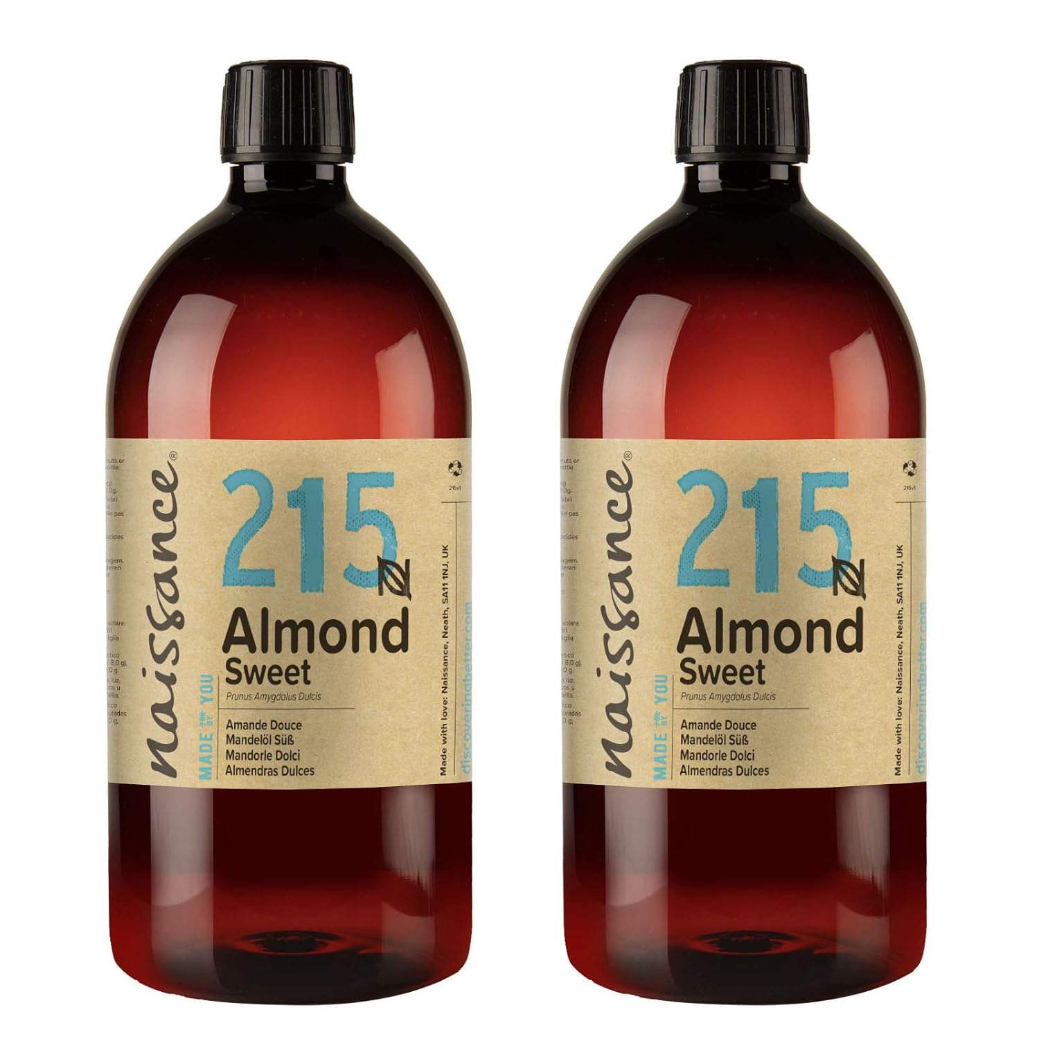 Naissance almond oil, sweet, 1 liter.