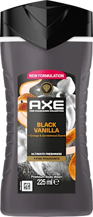 Black Vanilla Shower Gel, 225 ml