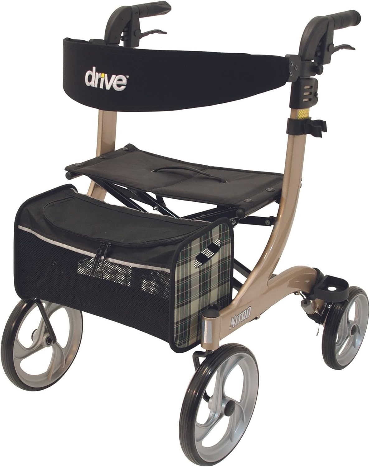 Drive Medical Nitro M Rollator Champagne