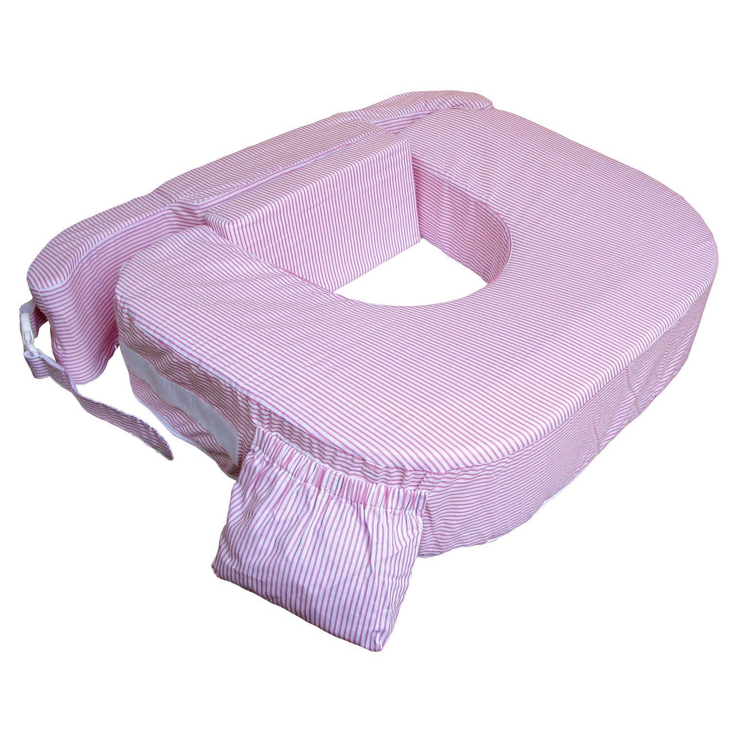 My best friend Twin Nursing Pillow with Pink & White