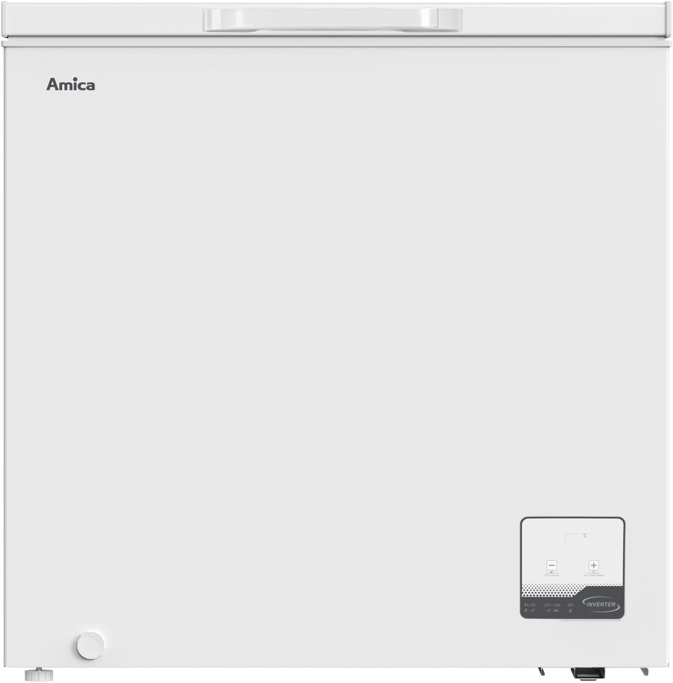 Amica GT 313 105 W Freezer / White / 200 Liters / Electronic Control / Inverter Compressor / 2 Freezer Baskets
