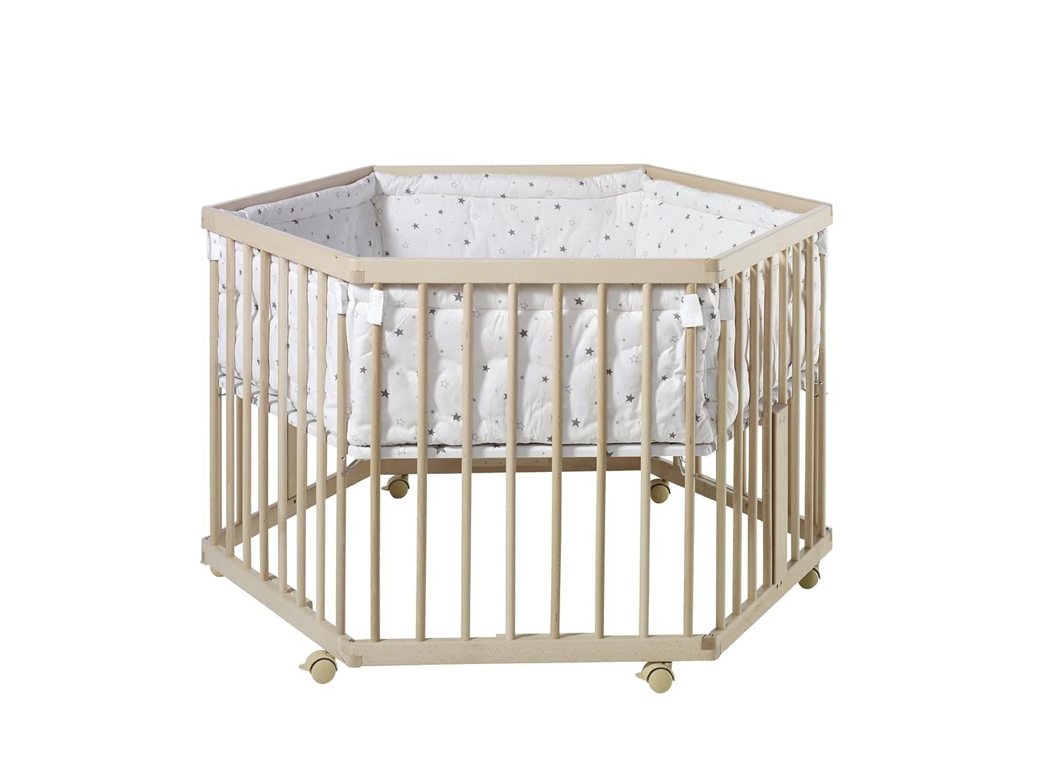 Schardt Playpen Insert Hexagonal Big Stars Grey 13 215 1/723