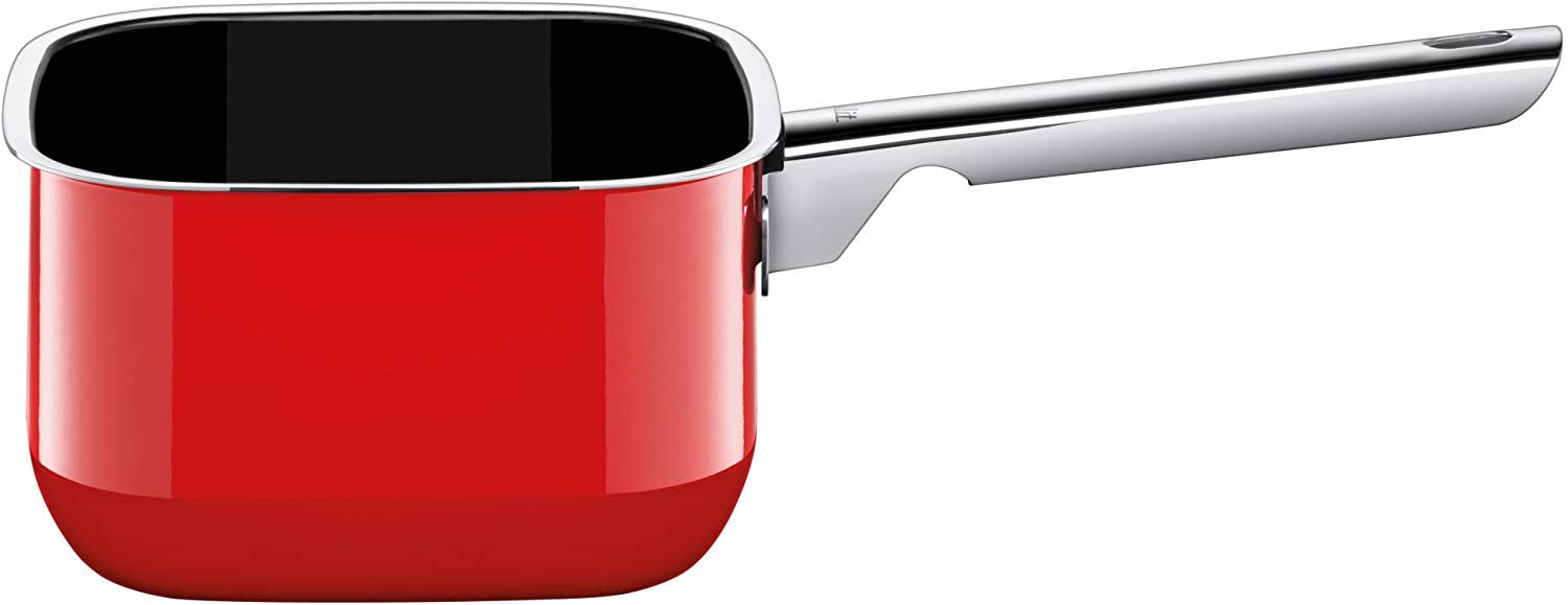 Silit Quadro Red, Stewing Pot, Silargan, Suitable for Induction, Casserole, 2 L, ? 16 cm